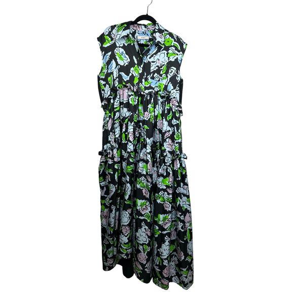 Brogger Ella Gown Silk Floral Maxi Dress Size XS - Picture 5 of 16